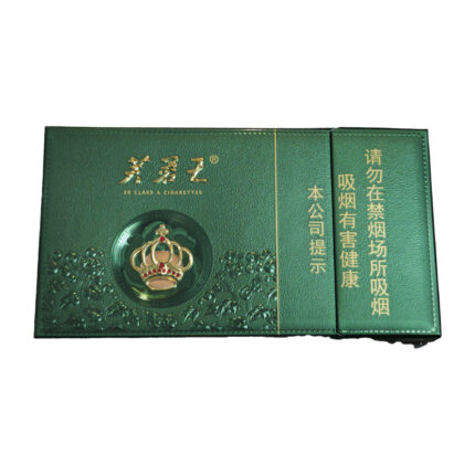 Furong Wang Qinshuang Slim watermelon-menthol slim pack, green box — front pack