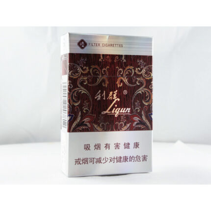 Liqun Xiuxian gold hard pack carton of ten — back