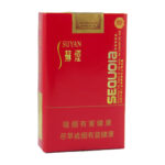 Suyan Wuxing Red Sequoia red soft pack — front pack