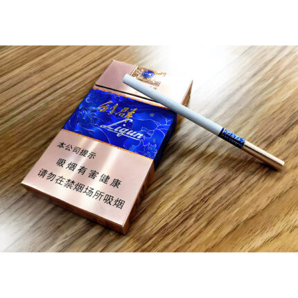 Liqun Xihu Lian Slim hard pack — back