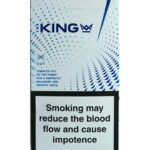 The King Super Slim Blue — front pack
