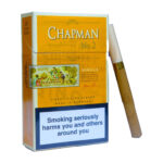 Chapman Vanilla king-size flavoured cigarette pack — front pack
