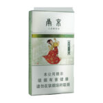 Nanjing Twelve Beauties Menthol Slim (Jinling Shi'er Chai Bohe) slim pack — front pack