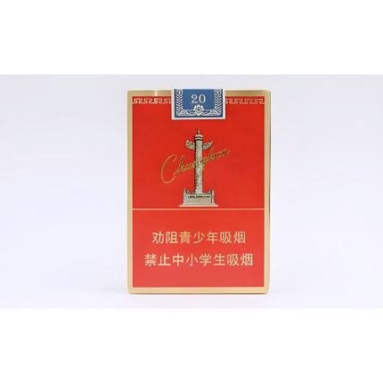 Chunghwa Gold Short pack and short 75 mm sticks — back